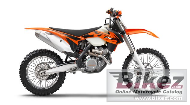 Big KTM 350 xc-f picture and wallpaper from Bikez.com